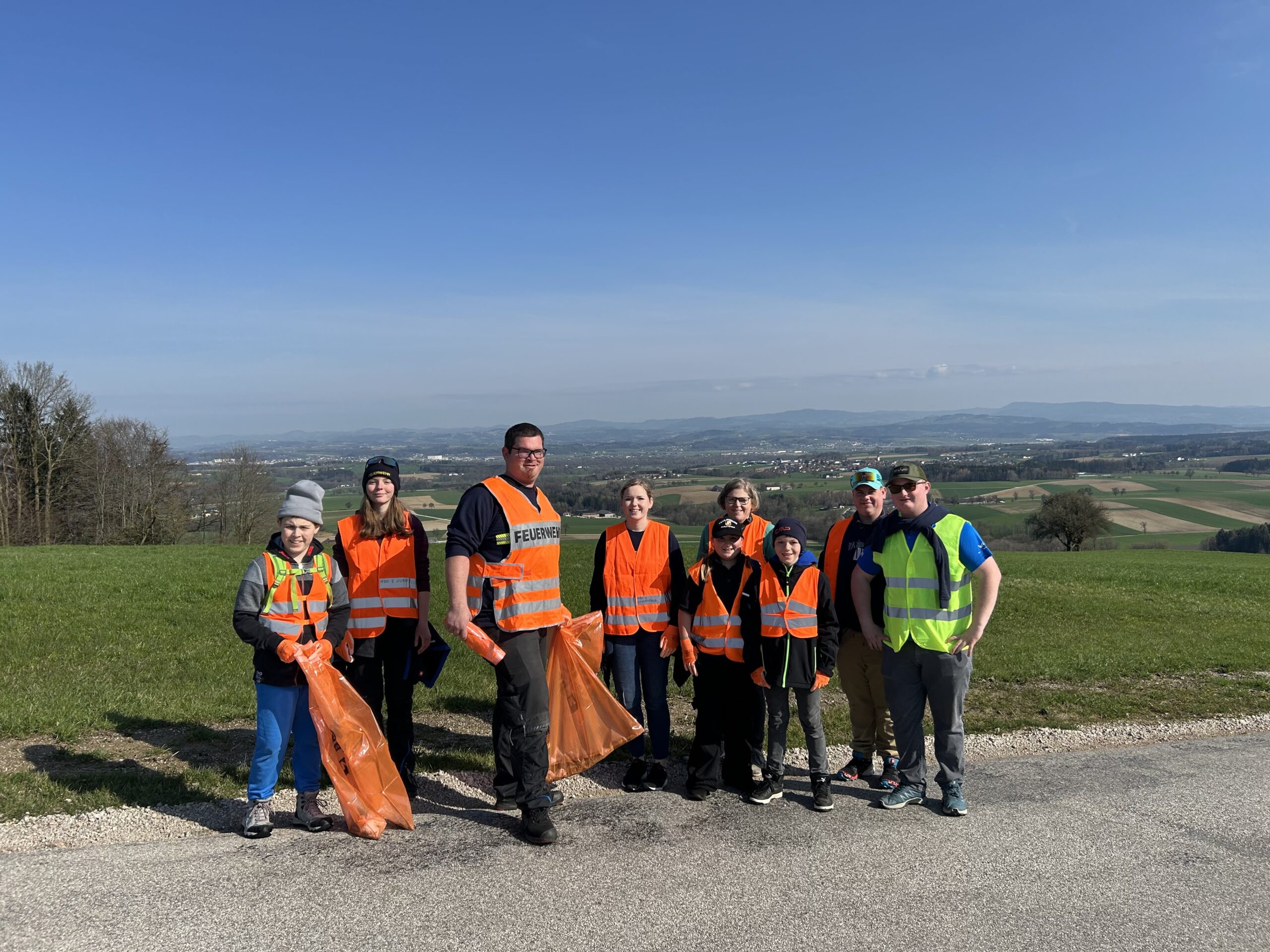Teilnahme Aktion Flurreinigung Euratsfeld