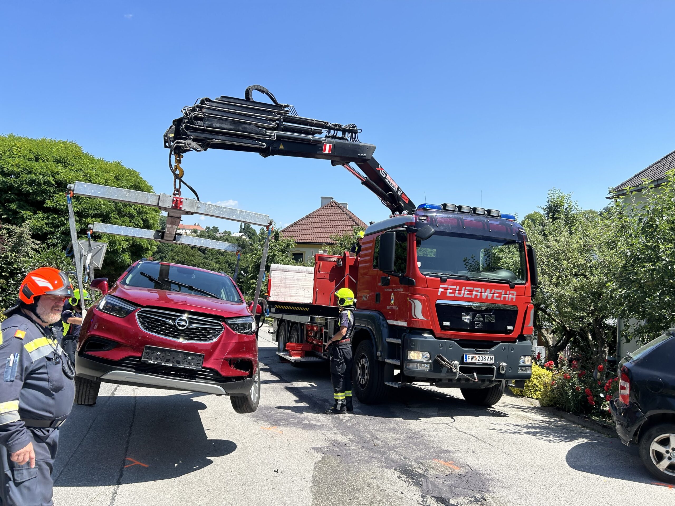 Verkehrsunfall mit Verletzungen – PKW gegen PKW