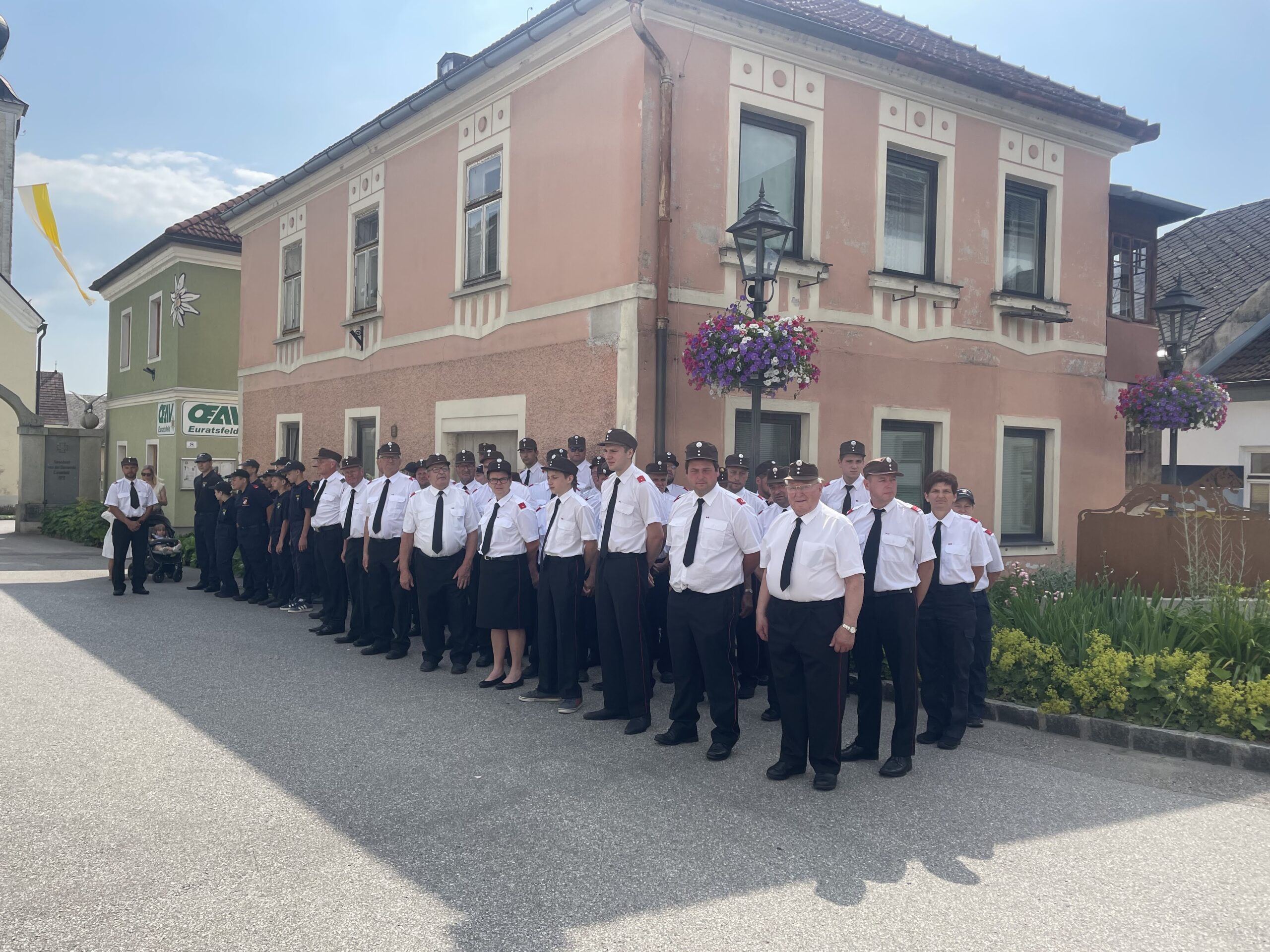 Teilnahme an der traditionellen Fronleichnamsprozession