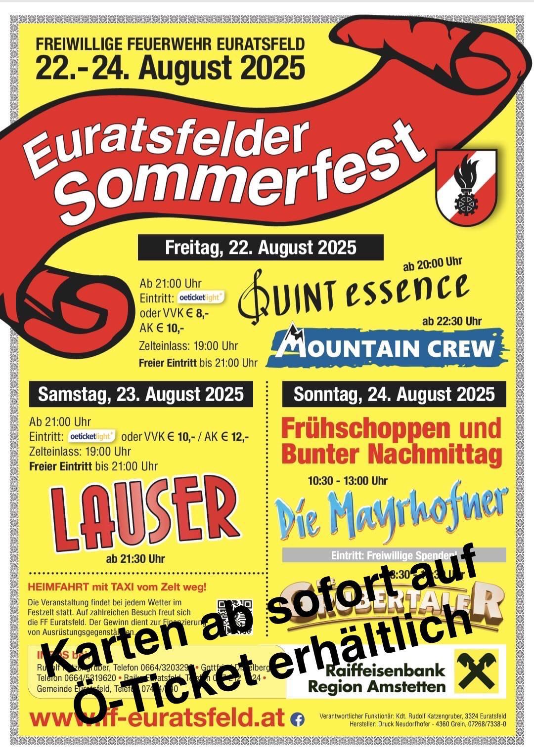 Der Countdown läuft