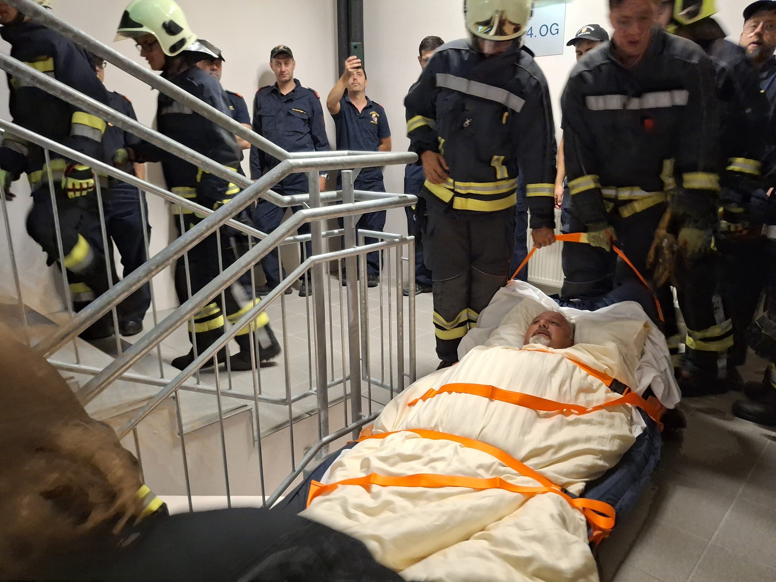 B3 Brand mit vermissten Personen – Einsatzübung
