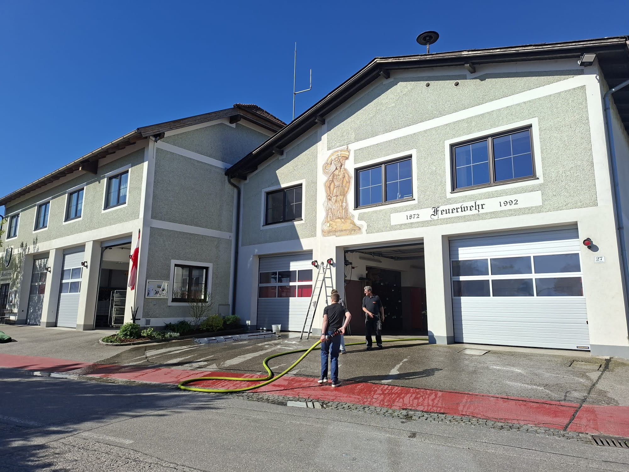 Frühjahrsputz bei der Feuerwehr Euratsfeld