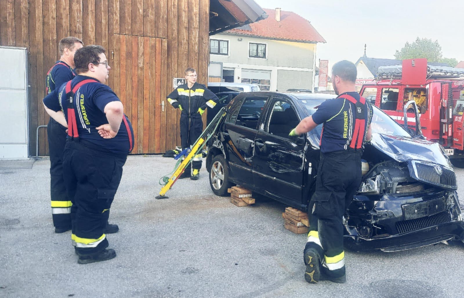 Feuerwehrübungsbericht – Stationsbetrieb