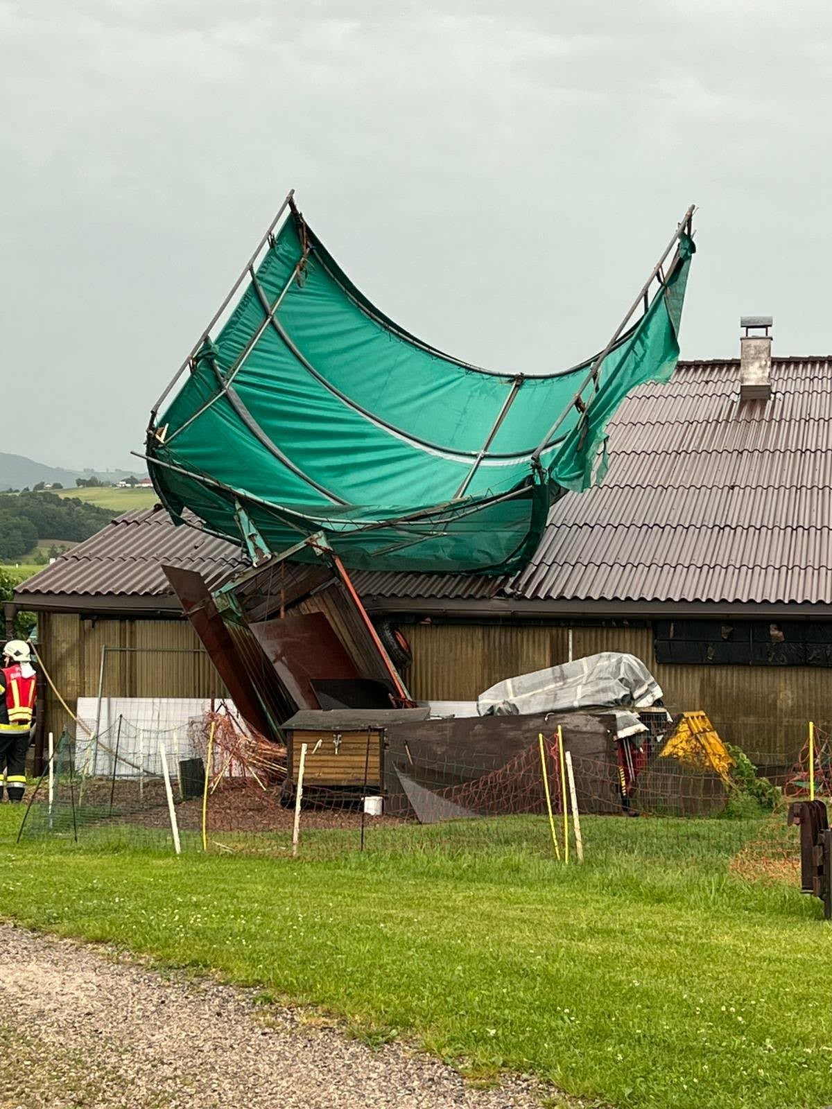Technischer Einsatz nach Unwetter
