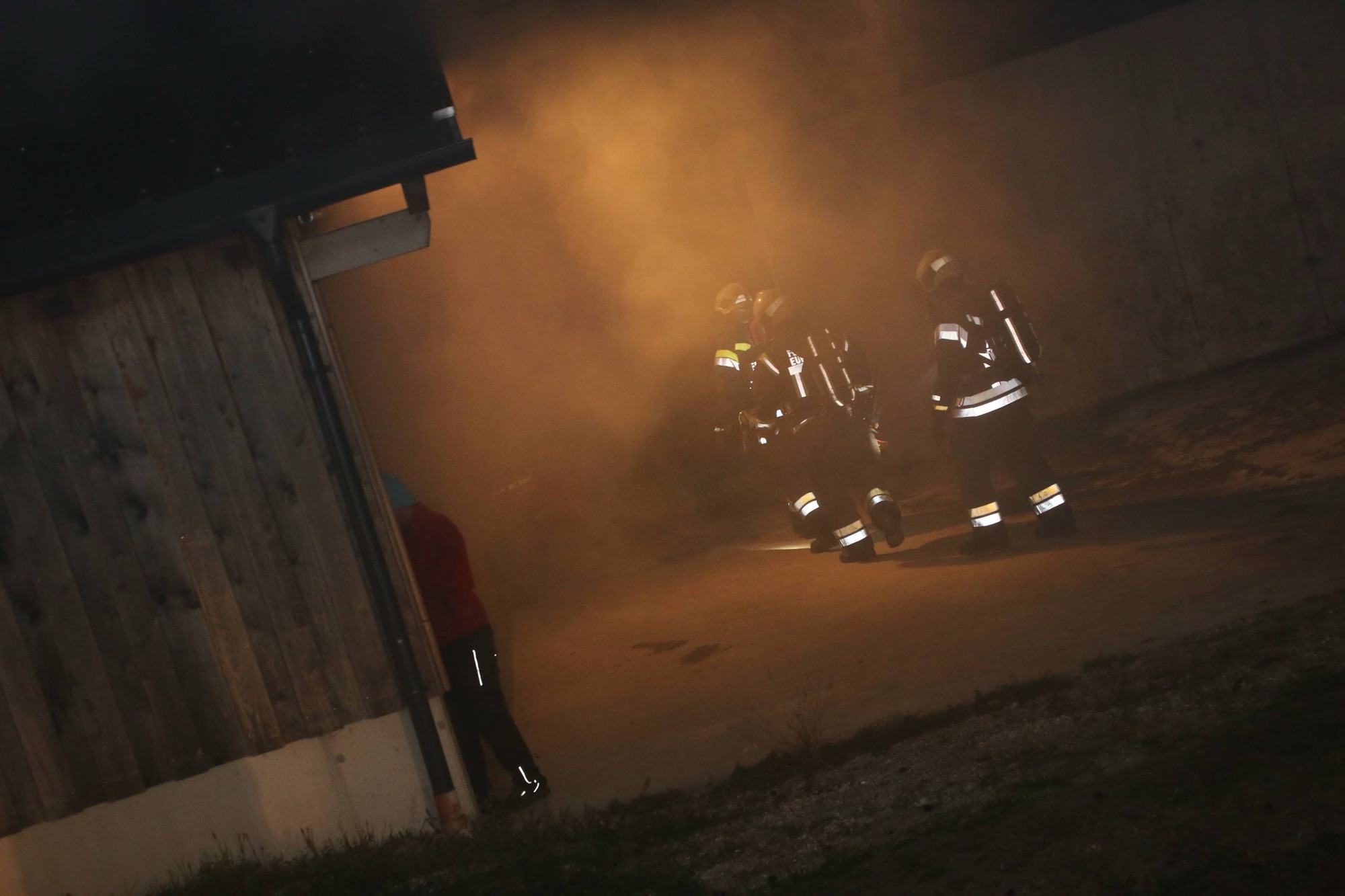 Feuerwehr-Training in Seibertsberg